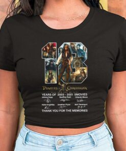 Pirates Of The Caribbean Sparrow 18th Anniversary Shirt, Captain Jack Sparrow Shirt, Jack Sparrow For Men Shirt 5