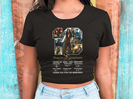 Pirates Of The Caribbean Sparrow 18th Anniversary Shirt, Captain Jack Sparrow Shirt, Jack Sparrow For Men Shirt 2