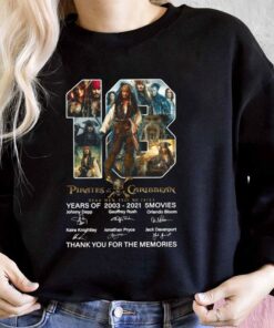 Pirates Of The Caribbean Sparrow 18th Anniversary Shirt, Captain Jack Sparrow Shirt, Jack Sparrow For Men Shirt 6