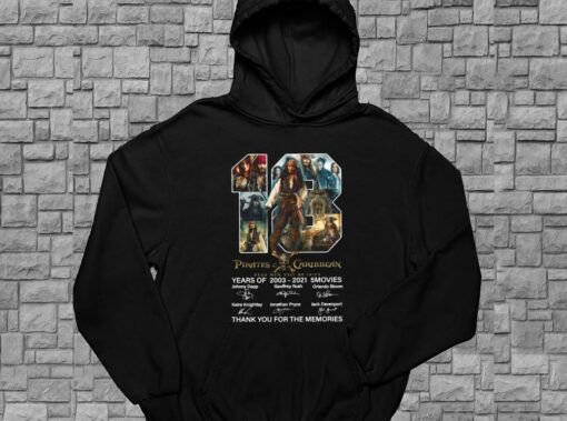 Pirates Of The Caribbean Sparrow 18th Anniversary Shirt, Captain Jack Sparrow Shirt, Jack Sparrow For Men Shirt 4