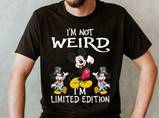 Premium Mickey Mouse I'm Weird I'm Limited Edition Shirt 2