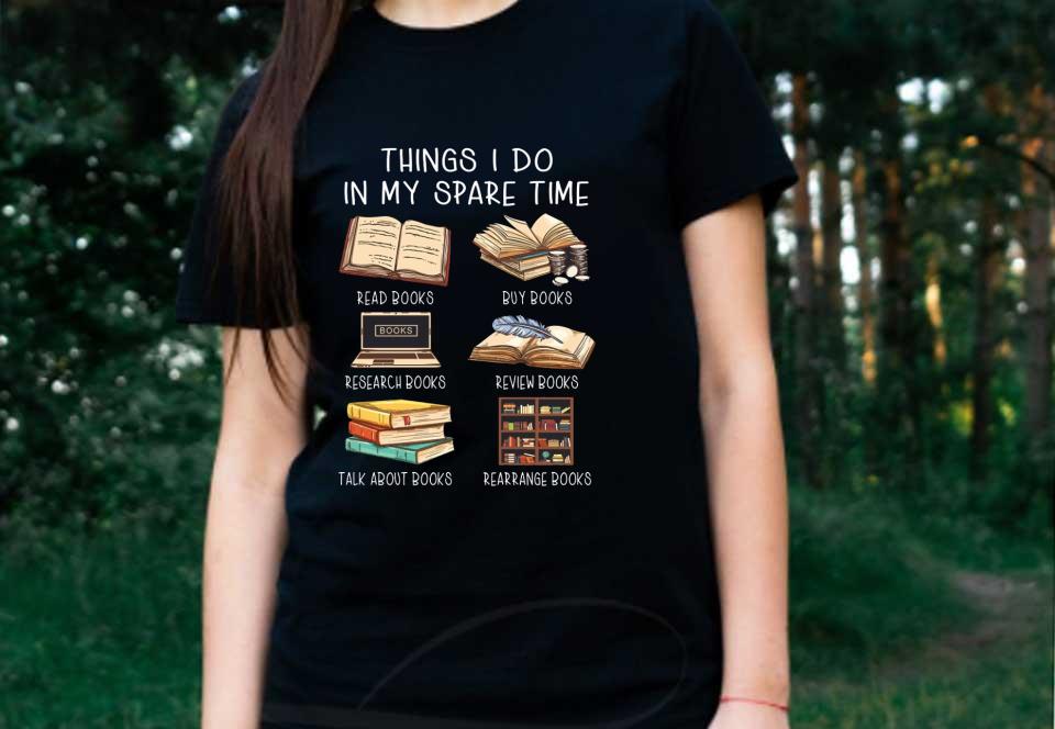 Read Buy Review Research Talk About Rearrange Books Shirt, Things I Do In My Spare Shirt Read Buy Review Research Talk About Rearrange Books Shirt, Things I Do In My Spare Shirt 2