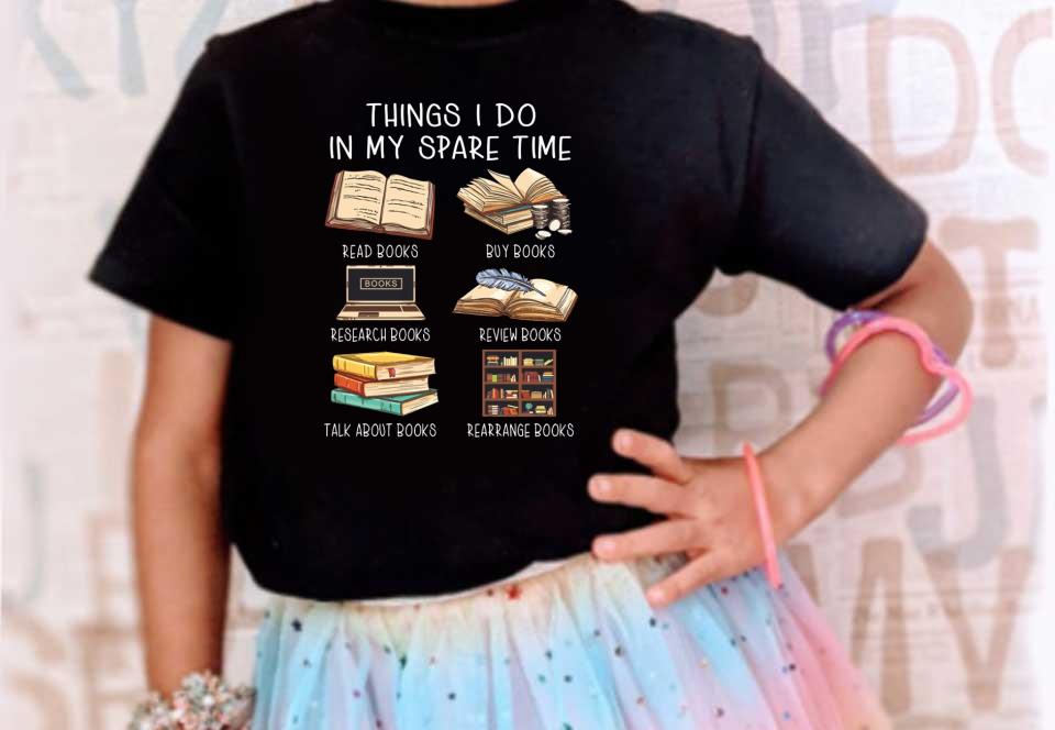 Read Buy Review Research Talk About Rearrange Books Shirt, Things I Do In My Spare Shirt Read Buy Review Research Talk About Rearrange Books Shirt, Things I Do In My Spare Shirt 4