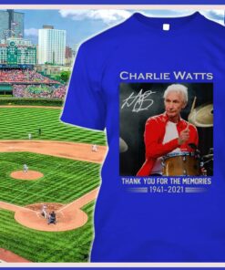 Official Rest In Peace Charlie Watts The Rolling Stones Band Thank Memories Signature Shirt 5