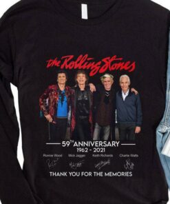 Hot Rest In Peace Charlie Watts The Rolling Stones band 59th anniversary 1962-2021 signatures shirt 3 Hot Rest In Peace Charlie Watts The Rolling Stones band 59th anniversary 1962-2021 signatures shirt 7