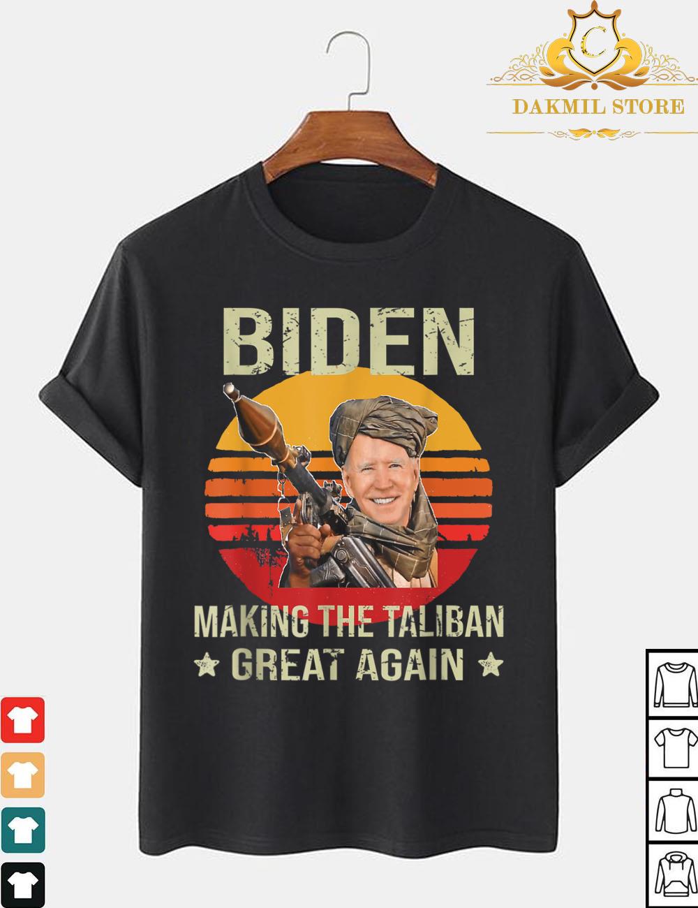 Retro Joe Biden Making The Taliban's Great Again Shirt