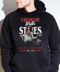 Best Rip Charlie Watts Rolling Stones Thank You For Memories Legend Signature shirt 7