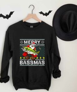 Santa Claus Merry Bassmas Christmas Shirt, Santa Claus Hug Fish Merry Bassmas Christmas Shirt 2 Santa Claus Merry Bassmas Christmas Shirt, Santa Claus Hug Fish Merry Bassmas Christmas Shirt 6