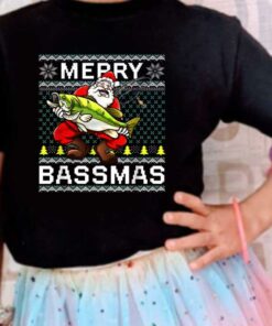 Santa Claus Merry Bassmas Christmas Shirt, Santa Claus Hug Fish Merry Bassmas Christmas Shirt 3 Santa Claus Merry Bassmas Christmas Shirt, Santa Claus Hug Fish Merry Bassmas Christmas Shirt 7