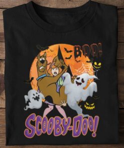 Original Scooby Doo Daphne Blake Scooby-Doo Boo Ghost Halloween Shirt 5