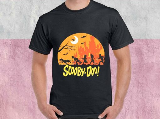 Scooby Doo Moon Happy Halloween Shirt, Happy Halloween Scooby Doo Moon For Men Shirt 1