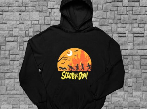 Scooby Doo Moon Happy Halloween Shirt, Happy Halloween Scooby Doo Moon For Men Shirt 4