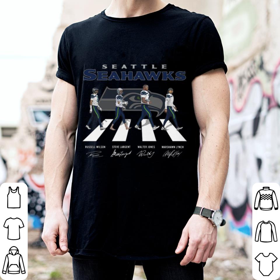 Original Seattle Seahawks Abbey Road Signatures Shirt, Russell Wilson, Steve Largent, Walter Jones, Marshawn Lynch 3 Trending fashion news Seattle Seahawks Abbey Road Signatures Shirt, Russell Wilson, Steve Largent, Walter Jones, Marshawn Lynch
