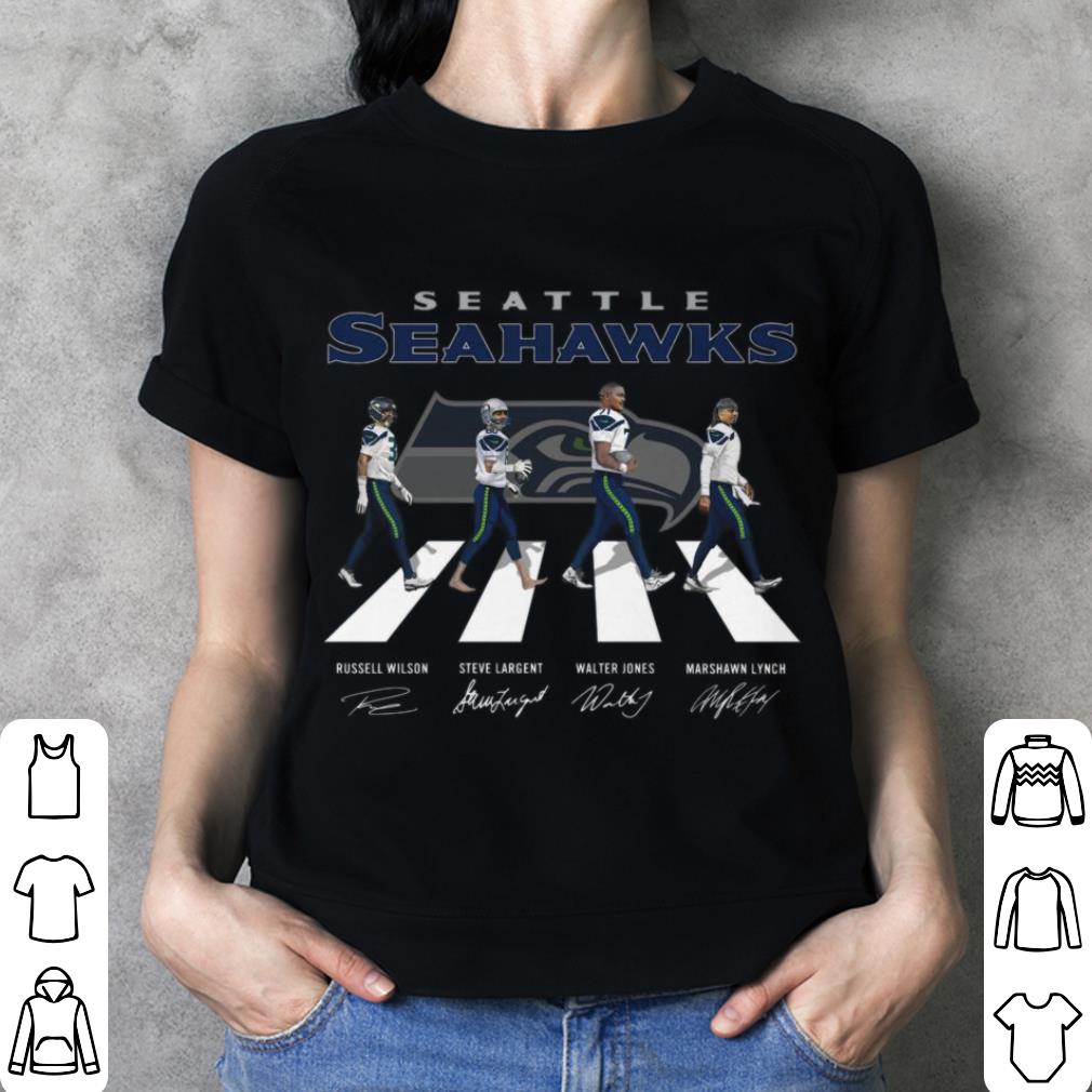 Original Seattle Seahawks Abbey Road Signatures Shirt, Russell Wilson, Steve Largent, Walter Jones, Marshawn Lynch 4 Trending fashion news Seattle Seahawks Abbey Road Signatures Shirt, Russell Wilson, Steve Largent, Walter Jones, Marshawn Lynch