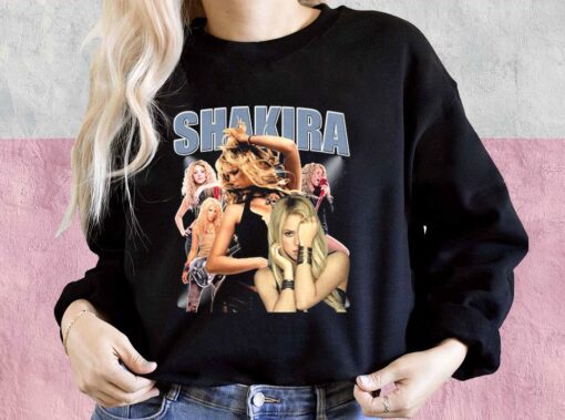 Shakira Singer Shirt, Shakira Shirt, Shakira Isabel Mebarak Ripoll For Men Shirt 3