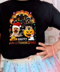 Shih Tzu Pumpkins Ornament Hallothanksmas Shirt, Two Shih Tzu Happy Hallothanksmas Shirt 3 Shih Tzu Pumpkins Ornament Hallothanksmas Shirt, Two Shih Tzu Happy Hallothanksmas Shirt 7