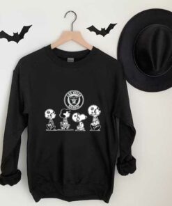 Snoopy Raiders Walking Shirt, The Peanut Character Charlie Brown And Snoopy Walking With Las Vegas Raiders Baseball Shirt 6
