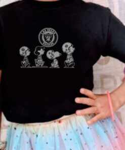 Snoopy Raiders Walking Shirt, The Peanut Character Charlie Brown And Snoopy Walking With Las Vegas Raiders Baseball Shirt 7