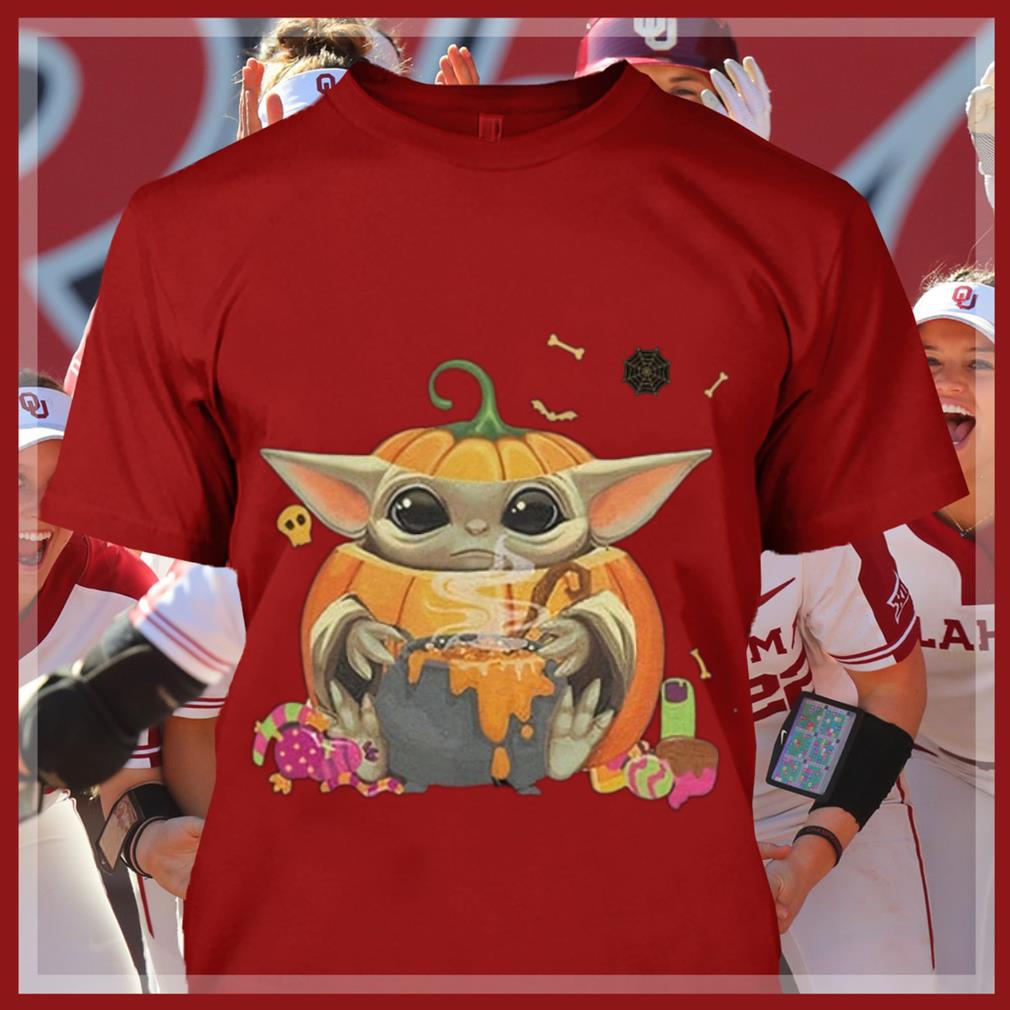Star Wars Baby Yoda Pumpkin Halloween Shirt Best Star Wars Baby Yoda Pumpkin Halloween Shirt 4