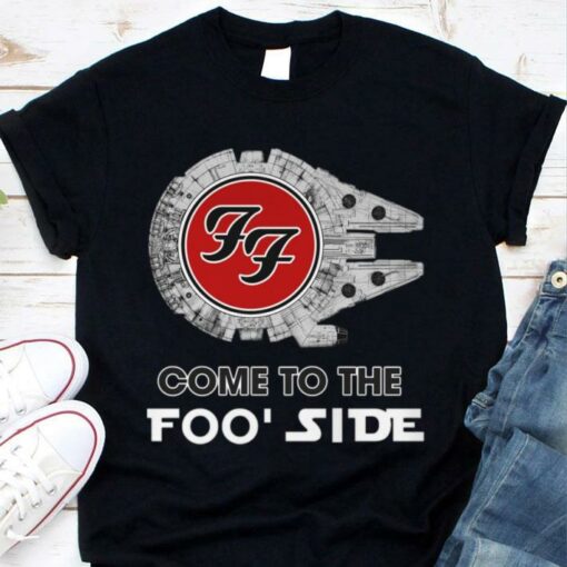 Original Star Wars Foo Fighters Come To The Foo Side Shirt 1