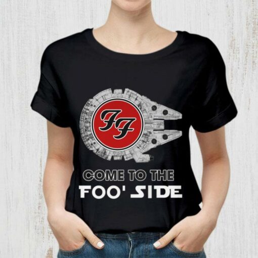 Original Star Wars Foo Fighters Come To The Foo Side Shirt 2