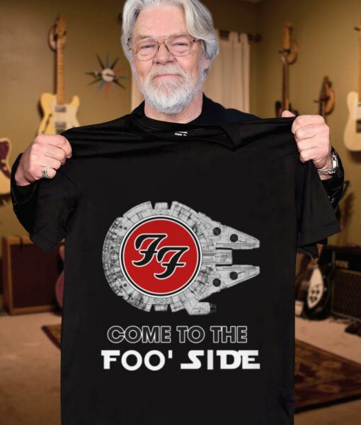 Original Star Wars Foo Fighters Come To The Foo Side Shirt 3