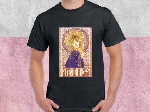 Stevie Ricks Shirt, Stevie Arts Nicks Quote Gift Is My Fairy Godmother For Men Shirt 1