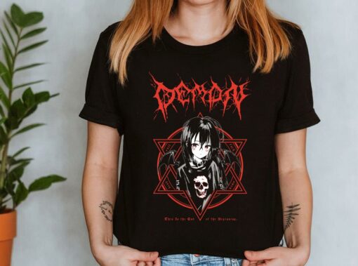 The Best Demon Nadegata This Is The End of The Beginning Shirt, Anime Girl Demon Satanic Shirt 4