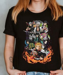 The Best Demon Slayer Kyojuro Rengoku And Friends Shirt, Senjuro Rengoku Shirt, Tengen Uzui Shirt 7