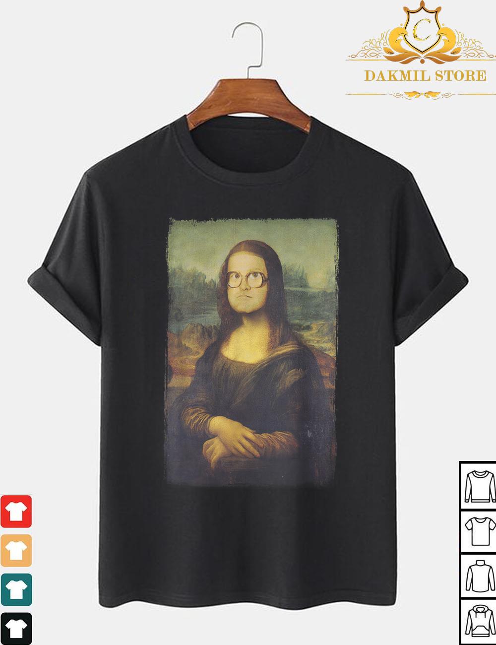 The Bubba Lisa or Mona Lisa Leonardo da Vinci Shirt