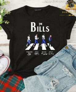 The Buffalo Bills Football Abbey Road Signatures Shirt,Buffalo Bills Shirt Gift for Fan 4