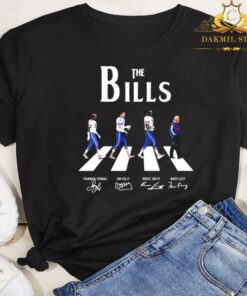 The Buffalo Bills Football Abbey Road Signatures Shirt,Buffalo Bills Shirt Gift for Fan 5