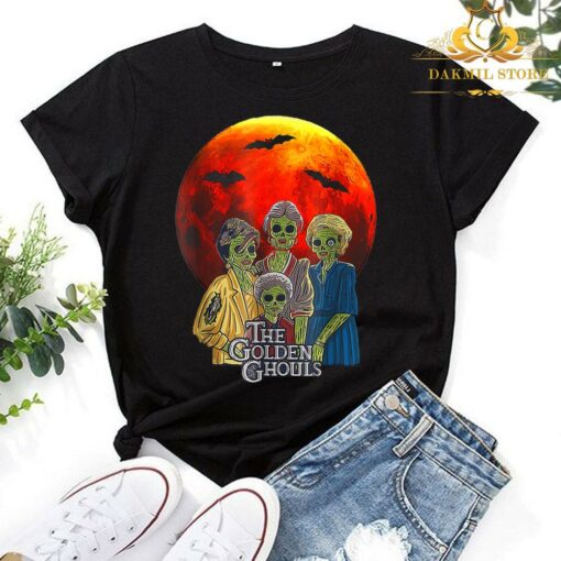 The Golden Ghouls Custom For Women Men Halloween Shirt 1