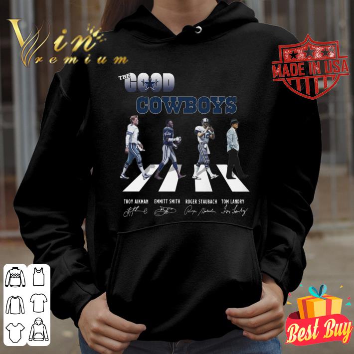 Official The Good Cowboys Abbey Road Dallas Cowboys Signatures Shirt 5 Trending fashion news The Good Cowboys Abbey Road Dallas Cowboys Signatures Shirt