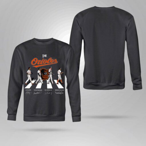 Official The Orioles Abbey Road Baltimore Orioles Signatures Shirt 4