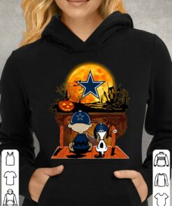 Hot The Peanuts Charlie Brown Snoopy Dallas Cowboys Halloween Shirt 7