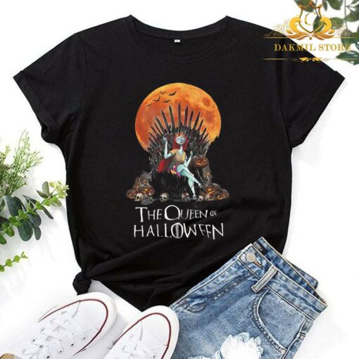 The Queen Of Halloween Pumkin shirt,The Pumpkin Queen Classic T-Shirt 1