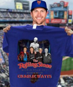 Official The Rolling Stones Band World Tour 2021 In Memory Of Charlie Watts 1941-2021 Signatures shirt 6