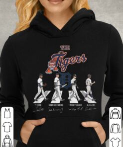 Best The Tigers Abbey Road Detroit Tigers Signatures Shirt, Ty Cobb, Hank Greenberg, Mickey Lolich, Al Kaline 7