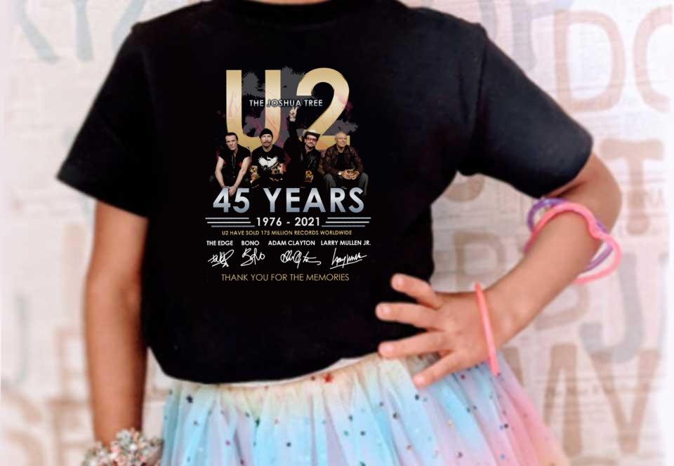 U2 Have Sold 175 Million Records Worldwide Shirt, U2 Rock Band 45 Years 1976 2021 Signatures Shirt U2 Have Sold 175 Million Records Worldwide Shirt, U2 Rock Band 45 Years 1976 2021 Signatures Shirt 4