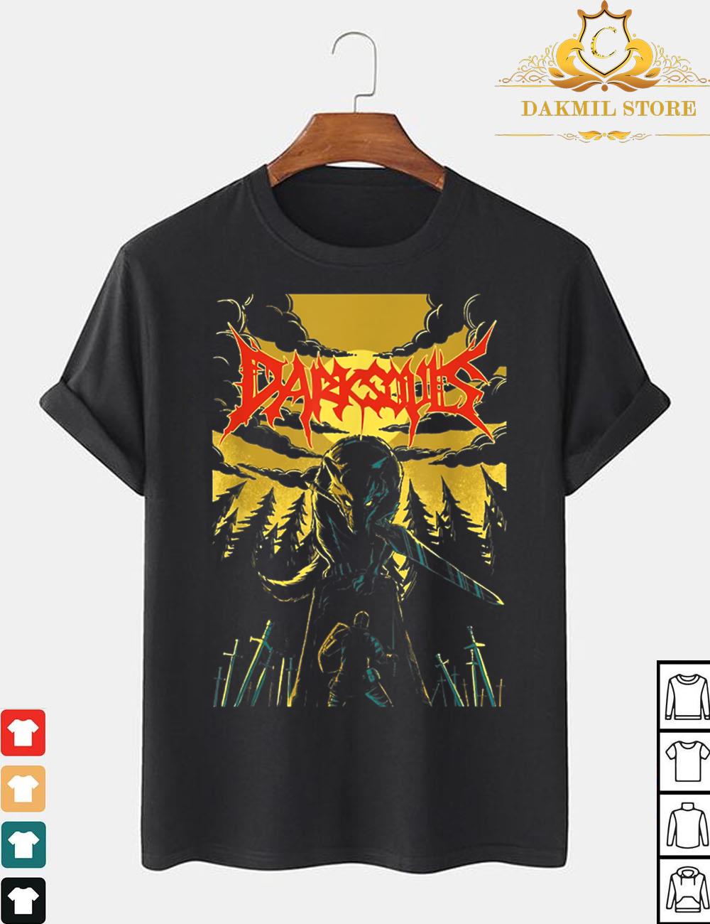 Unofficial Dark Souls Metal Band Shirt