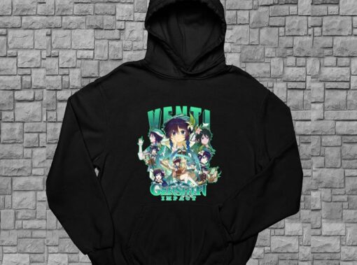 Venti Shirt, Genshin Impact Shirt, Venti Genshin Impact For Men Shirt 4