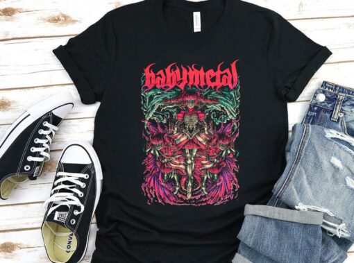 Vintage Babymetal Band Shirt, Horror Babymetal Halloween Shirt, Suzuka Nakamoto Shirt 1
