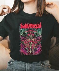 Vintage Babymetal Band Shirt, Horror Babymetal Halloween Shirt, Suzuka Nakamoto Shirt 5