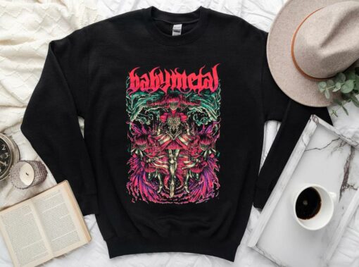 Vintage Babymetal Band Shirt, Horror Babymetal Halloween Shirt, Suzuka Nakamoto Shirt 3