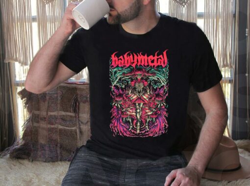 Vintage Babymetal Band Shirt, Horror Babymetal Halloween Shirt, Suzuka Nakamoto Shirt 4