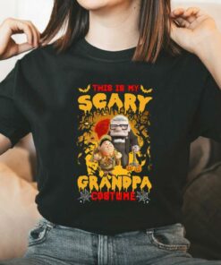 Vintage Carl And Russell This Is My Scary Grandpa Costume Shirt, Carl And Russell Halloween Shirt 5