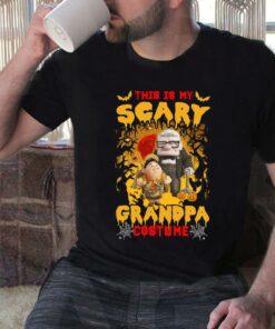 Vintage Carl And Russell This Is My Scary Grandpa Costume Shirt, Carl And Russell Halloween Shirt 7
