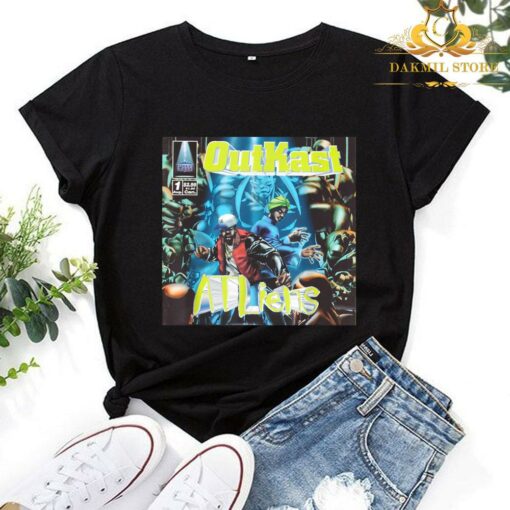 Vintage Men women ATLiens Shirt,Atliens Parody Inspired Rare T-Shirt 1