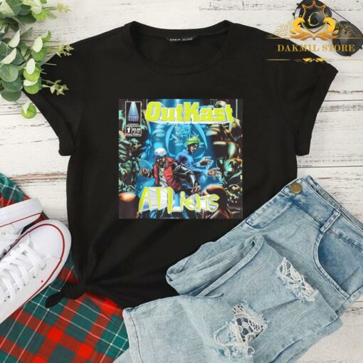Vintage Men women ATLiens Shirt,Atliens Parody Inspired Rare T-Shirt 2